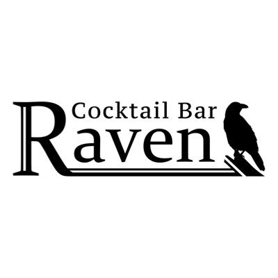 Cocktail Bar Raven ロゴ